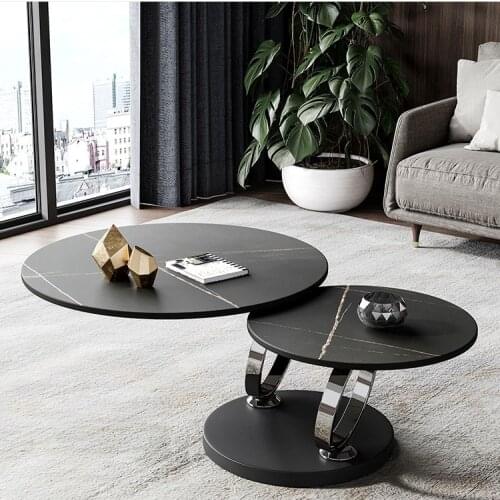 Coffee table multifunctionalound several size combination simple round tea table furniture wholesale