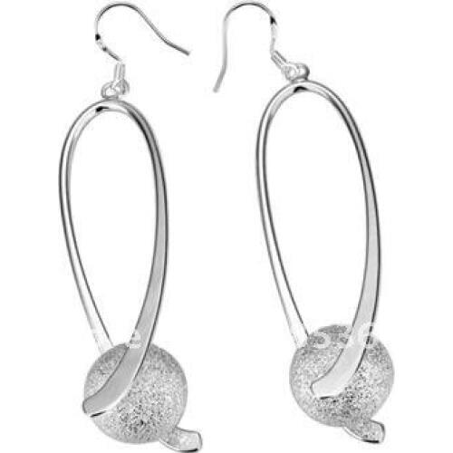 Fashion jewelrySilver color platedr earring, jewelry,Brand New E49