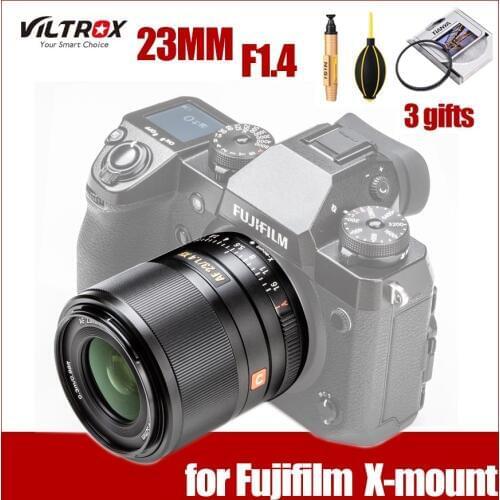 Original Viltrox 23MM F1.4 STM Camera Lens AF 23/1.4 XF Auto Focus Large Aperture Lens for Fujifilm XT30 XA5 XA7 XT2 XT3 X-mount
