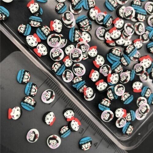 60g Chi-bi Maruko Polymerclay,Soft Clay Sprinkle For Kids Diy/Craft Diy Making/Nail Art/Scrapbook Decoration/Craft Filler