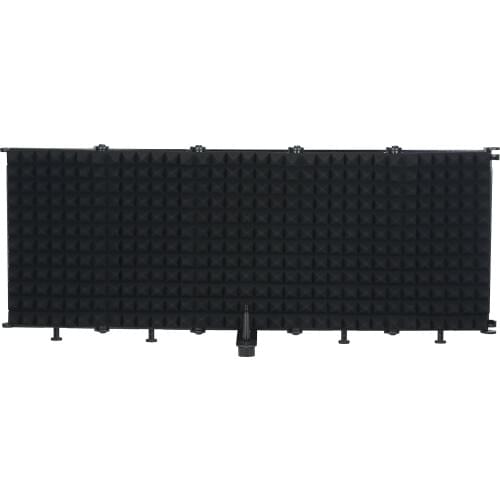 2021 New Portable Microphone Isolation Shield 5-Panel Wind Screen for Recording Studio Foldable High-Density Absorbing Sponge