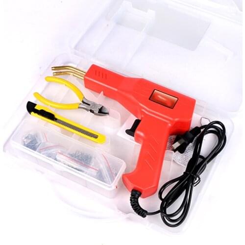 Handy Plastic Welder Garage Tools Hot Staplers Machine Staple PVC Plastic Repairing Machine Car Bumper Repair Hot Stapler