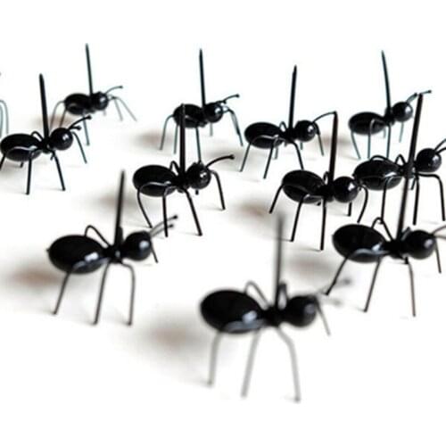 24 Pieces of Ant Food Fruit Fork Ant Shape Fork Snack Cake Dessert Tableware Home Kitchen Party Fork