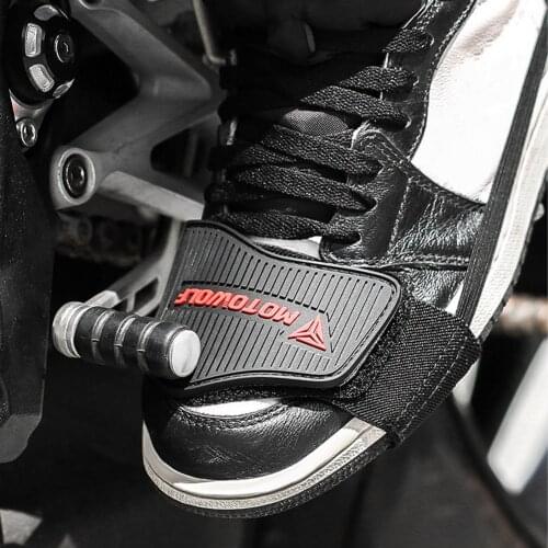 Motorcycle Riding Gear Shifter Shoe Boots Protector Boot Cover TPU Soft Rubber Skidproof Wear-resistant Portable Moto Accessary