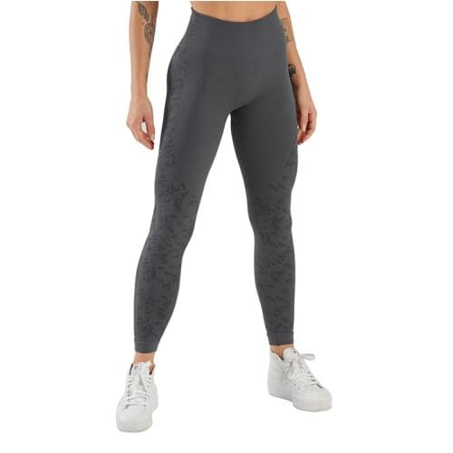 SALSPOR Shark Solid Color Women Sports Leggings Seamless Stretch Running Push Up Hip Yoga Leggings Women Fitness Riding Pants