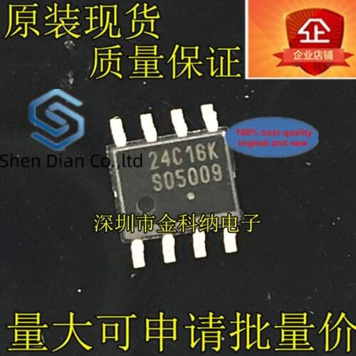 10pcs 100% orginal new in stock CAT24C16WI-GT3 24C16K SOP-8 EEPROM serial