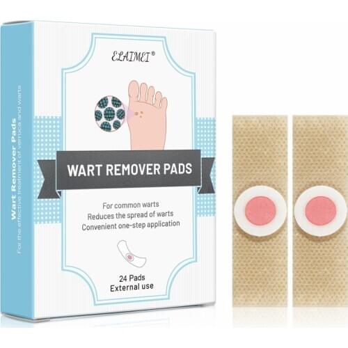 24Pcs Foot Care Sticker Medical Patch Corn Removal Pads Warts Thorn Curative Patches Calluses Remove Callosity Detox Foot care