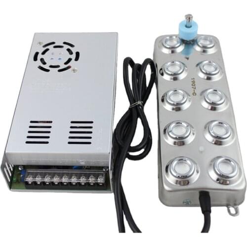 5500ml Mushroom Humidifier Mist Maker Greenhouse Industrial Ultrasonic Atomizer Transducer Square Shape Decorative Mist for Pond