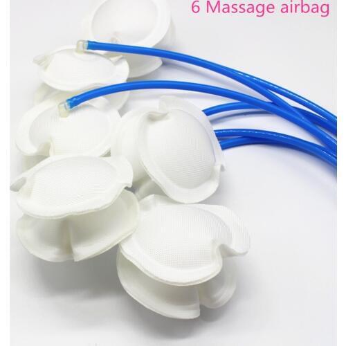 12 point auto pneumatic bladder air pressure massage system with 4 ways lumbar support massager for ford focus, passat b5