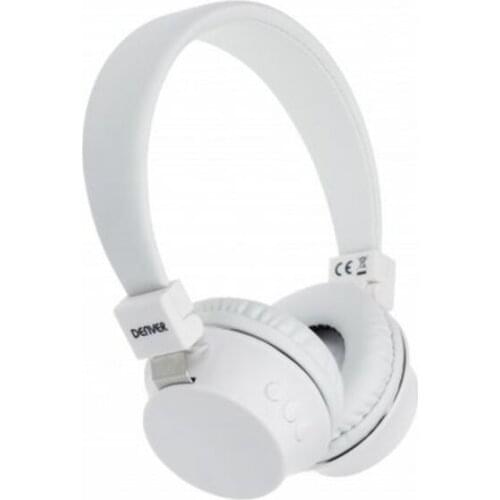 Bluetooth Headphones Denver Electronics BTH-205 White