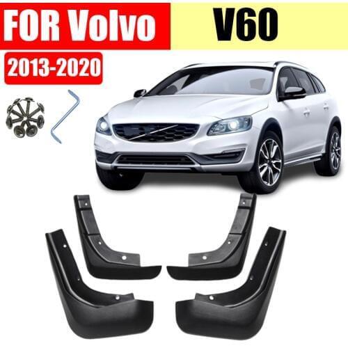 Mudflap for volvo V60 Mudguard fenders v60 Mud flaps splash Guard Mudguards Fender car accessories Front Rear 4 pcs