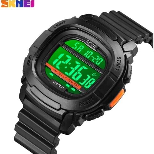 Skmei New Digital Mens Watches Sport Count Down Led Electronic Clock Fashion Luxury Waterproof Wristwatch Relogio Masculino