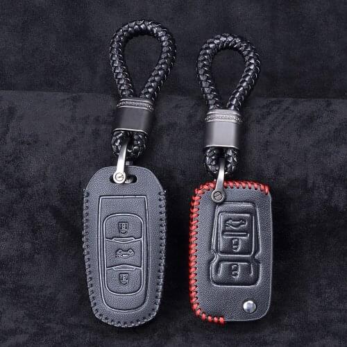 Leather car key case key cover For Geely Atlas SUV Boyue borui Coolray Emgrand NL3 EX7 X7 EC7 GX7 EC715 RV EC718 GT GE SC6 GC9