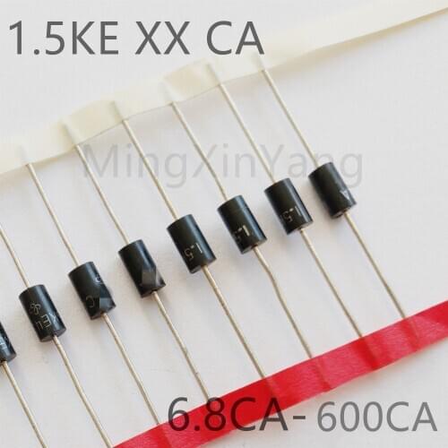 20PCS TVS Diode 1.5KE200CA 1.5KE220CA 1.5KE250CA 1.5KE300CA 1.5KE350CA 1.5KE400CA 1.5KE440CA Transient Voltage Suppressor
