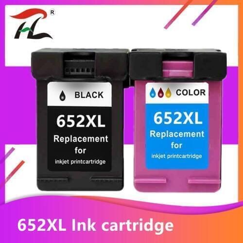 Yi Le Cai refilled 652XL Ink Cartridge for hp 652 xl hp652 Cartridge for HP Deskjet 1115 2135 3835 2675 2676 4675 5075 printer