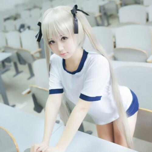 KIGUCOS In Solitude Cosplay Kasugano Sora Gym Suit Costumes Sexy Women Swim Uniform