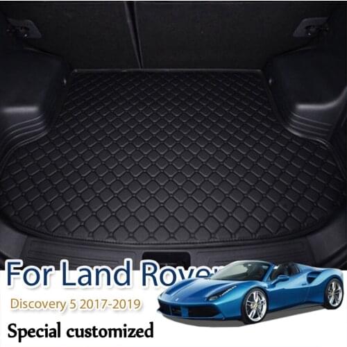 Custom Car trunk mat for Land Rover Discovery 5 2017 2018 2019 cargo liner carpet interior accessories cover