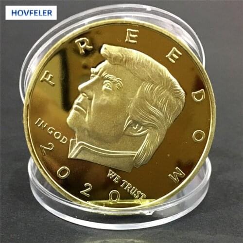 Creative President Commemorative Coin Bitcoin Collection Maya Prophecy Gold Plated Commemorative Coin Art Collection Gift