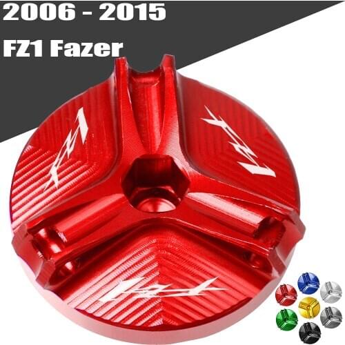 Motorcycle CNC Engine Oil Cap Bolt Screw filler cover For Yamaha FZ1 Fazer 2006 2007 2008 2009 2010 2011 2012 2013 2014 2015