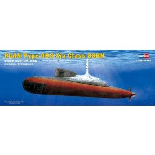 Hobbyboss model 83511 Model Kit 1/350 Scale PLAN Type 092 Xia Class SSN