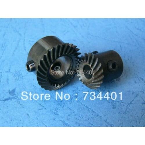 1.2 module/transmission ratio 3:2 or 2:3 spiral umbrella gear,gear ratio is pierced,27 teeth and 18 teeth/Meat Grinder Parts etc