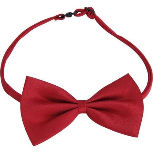 Pet Necklace Adjustable Neck Tie Cute Convenient Pet Accessories Useful Dog Cat Striped Bow Tie puppy Multiple Colour Collar