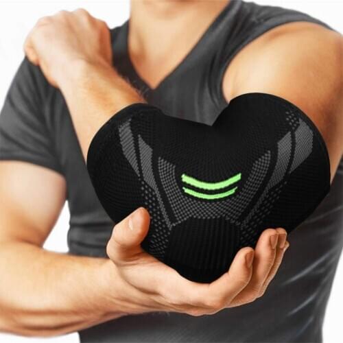 Elbow Support Compression Elbow Brace Exercise Weightlifting Arthritis Fitness Arm Guards Running Riding Elbow Pads