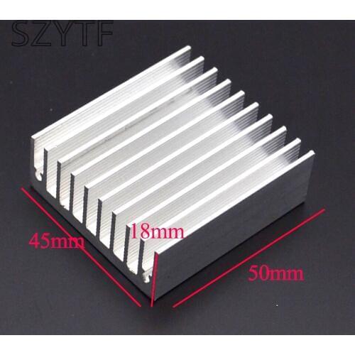 Heat sink 50*45*18MM (silver) quality radiator 10pcs