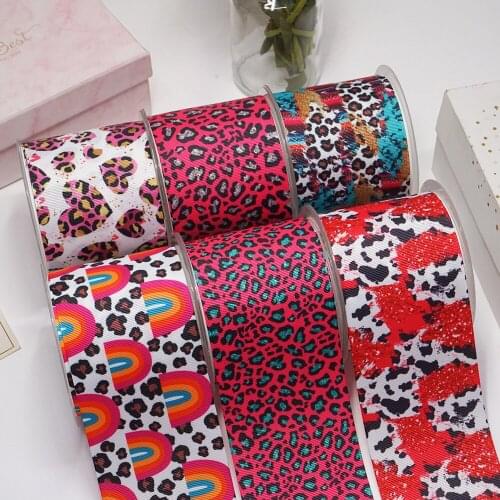 DIY Handmade Materials Printed Halloween Grosgrain Ribbon 50 Yard Per Size 56875
