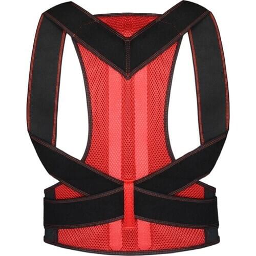 Sports Back Correction Belt Adjustable Posture Corrector Back Support Shoulder Back Brace Health Fixer Adult Tape
