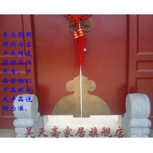 [Haotian vegetarian] copper door trim / antique copper decorative accessories / ancient copper fittings HTJ-018