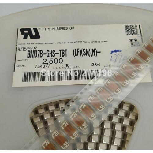 10Pcs/Lot Original Bm07B-Ghs-Tbt(Lf)(Sn) Connector Gh Series 7 Position 1.25 Mm Pitch Surface Mount Top Entry Shrouded Header