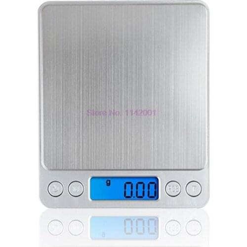 20pcs 500g x 0.01g LCD Portable Mini Electronic Digital Scales Pocket Case Postal Kitchen Jewelry Weight Balance Scale