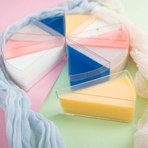 25pcs High quality transparent cake plastic cup birthday wedding party favor baking tool decor dessert pudding ice cream cup