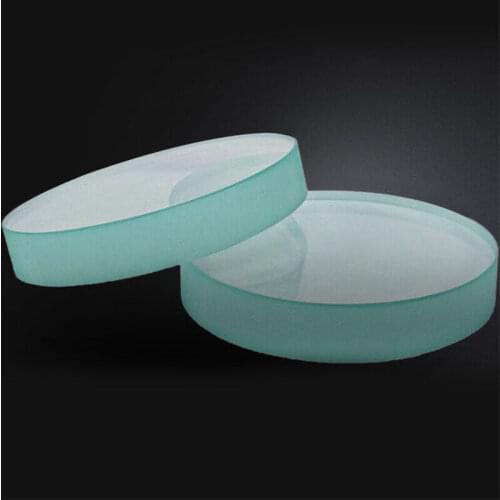 35mm Large Flat Armoured Tempering Glass Toughened Tempered Lens Thickness 5 8mm 2PCS