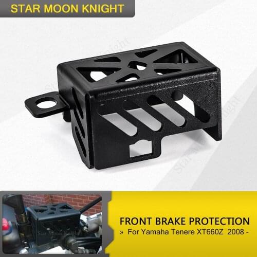 For Yamaha Tenere XT660Z XT 660 Z XTZ 660 Motorcycle Accessories Front Brake Fluid Reservoir Guard Oil Cap Cover Protective