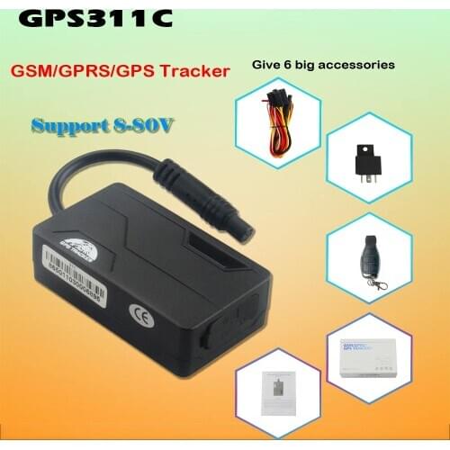 Mini GPS Car Tracker GPS311C-L Original Coban With Remote Control Realtime Tracking Device GSM GPS Tracker for Motorcycle 8-40V