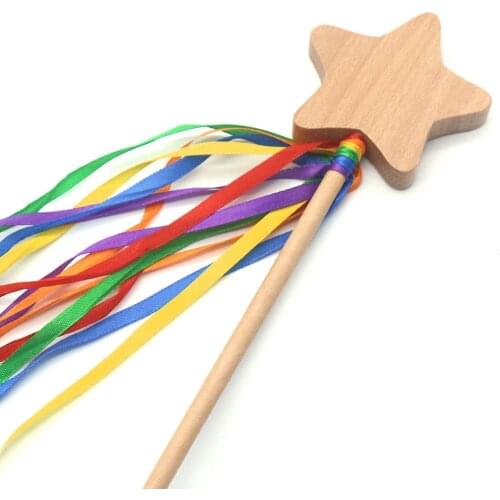 Wooden Rainbow montessori educational wooden toys baby Colorfull Wooden Animal Figurines Montessori Baby Toys for 1 year old