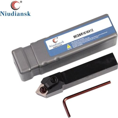 CNCLathe MCSNR1616H12 MCSNR2020K12 MCSNR2525M12 MCSNL1616H12 2020K12 2525M12External turning tool holder for CNMG carbide insert