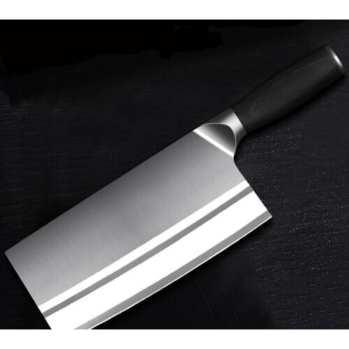 SHUOJI Chef Knife Professional German 9Cr18 Stainless Steel Kitchen Knife Chopper Slicer for Hotel House Cooking Cleaver Tool
