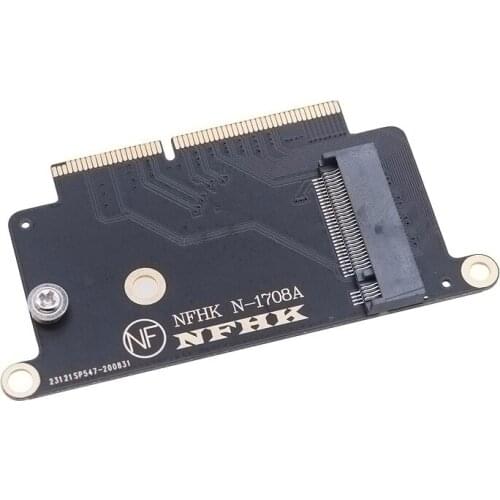M2 SSD Adapter To Macbook A1708 NVMe M.2 NGFF SSD To 2016 2017 MacBook Pro SSD Expansion Card for Apple Laptop Converter Riser