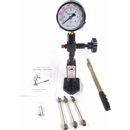 Newest S60h Diesel Injector Nozzle Calibrator Machine Piezo Fuel Injector Tester Manual Booster Pump Common Rail Tester High qua