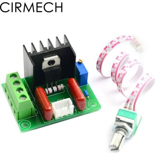 CIRMECH AC220V 2000W High-Power Controller Board PWM Adjustable Motor Speed Controller Voltage Regulator for Temperature Control