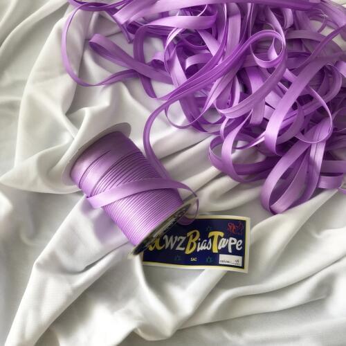 25yards/roll Polyester 5/8"(15mm) Satin Bias Tape Bias Binding Solid Color For DIY Garment Sewing And Trimming