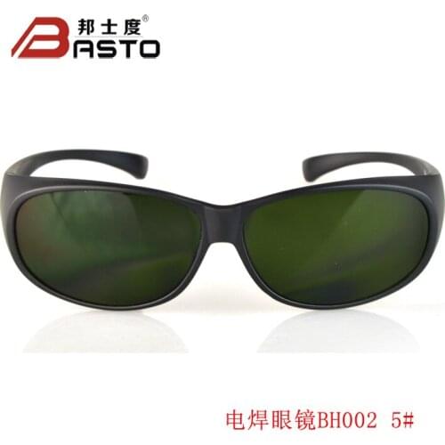 Welding Goggles Bh002 Wearable Myopia Glasses Gas Welding Glasses Dark Green Sheet Welding Glasses