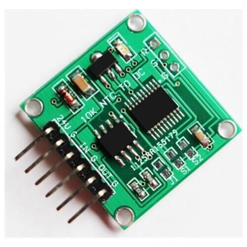 NTC thermistor to voltage 10K NTC to 0-5V 0-10V linear conversion temperature transmitter module