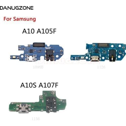 10PCS Original For Samsung A10 A105F A10S A107F A10E A20E USB Charging Dock Port Socket Jack Connector Charge Board Flex Cable