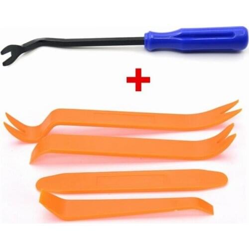 4pcs/7pcs/12pcs/19pcs Car Door Clip Panel Trim Dash Removal Pry Tool Disassembly Seesaw Car Interior Plastic Seesaw Panel Repair