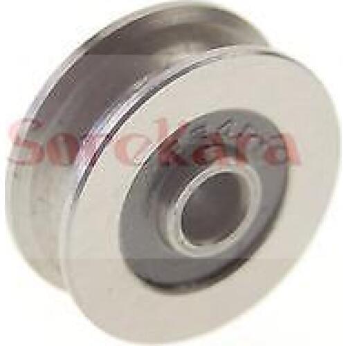 8*30*14mm U Groove width 8mm Guide Pulley Sheave Sealed Rail Ball Bearing