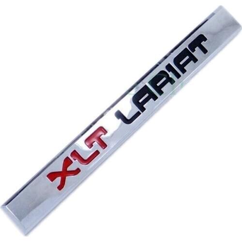 ABS Plastic XLT LARIAT Auto Emblem Badge Sticker For F-150 F-250 F-350